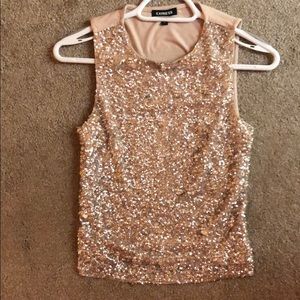 Sequined top - Express